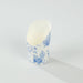 50 Paper Popcorn Box Cone Cups with French Toile Floral Pattern- White and Blue DSP_PPBO_002_14_FLOR_BLUE