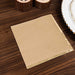 50 Pastel 2 Ply Dinner Cocktail Paper Napkins with Gold Rim