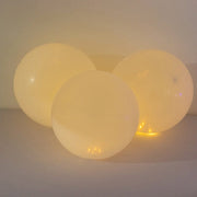 50 pcs 0.5" wide LED Orbs Battery Operated Round Balloon Lights