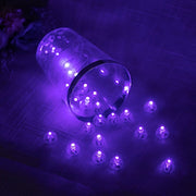 50 pcs 0.5" wide LED Orbs Battery Operated Round Balloon Lights