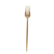 50 pcs 9" Heavy Duty Plastic Premium Disposable Forks - Gold DSP_YF0012B_9_GOLD_PK50