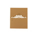 50 Place Cards with Laser Cut Crown Design - Gold CARD_PAP04_2X4_GOLD