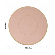 50 Round 13" Disposable Paper Table Placemats