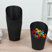 50 Round 14 oz Natural Snack Paper Cups Popcorn Boxes - Disposable Tableware