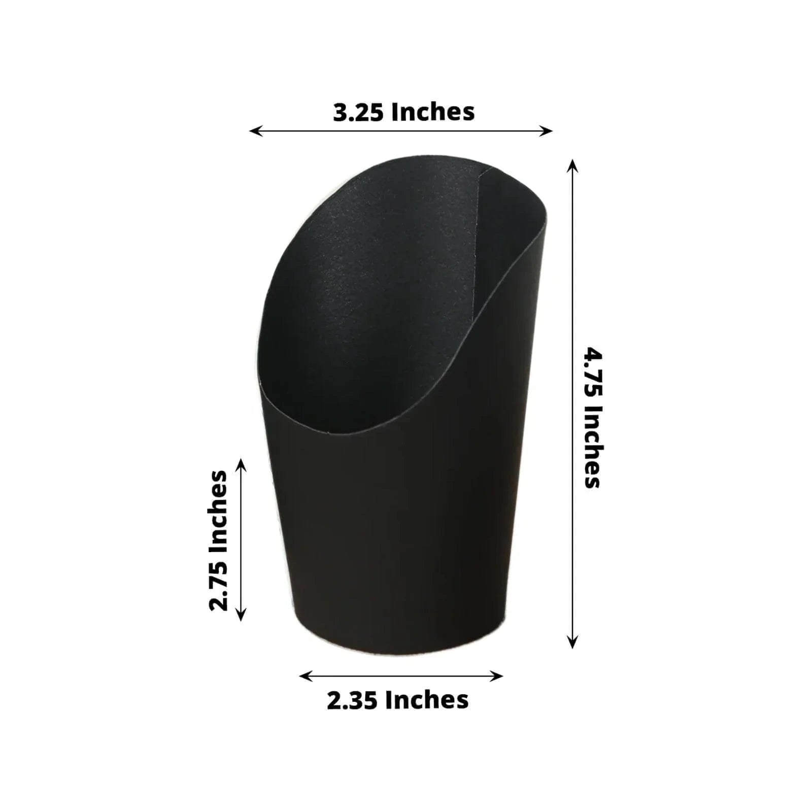 50 Round 14 oz Natural Snack Paper Cups Popcorn Boxes - Disposable Tableware