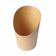 50 Round 14 oz Natural Snack Paper Cups Popcorn Boxes - Disposable Tableware DSP_PPBO_002_14_NAT
