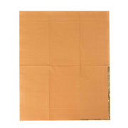 50 Soft 2 Ply Dinner Paper Napkins with Gold Foil Edge