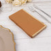 50 Soft 2 Ply Dinner Paper Napkins with Gold Foil Edge