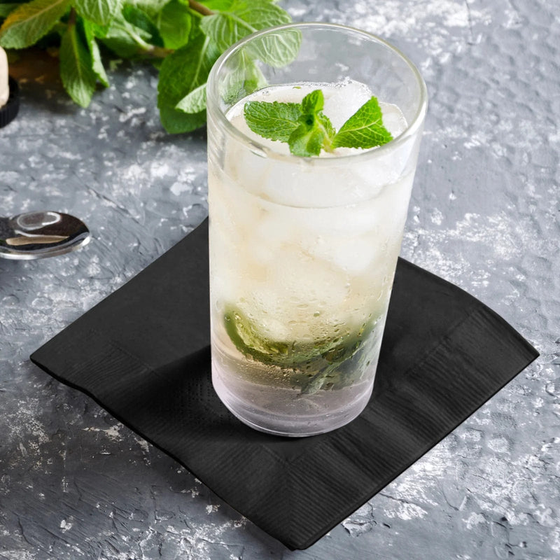 50 Soft 2 Ply Disposable Dinner Cocktail Paper Napkins