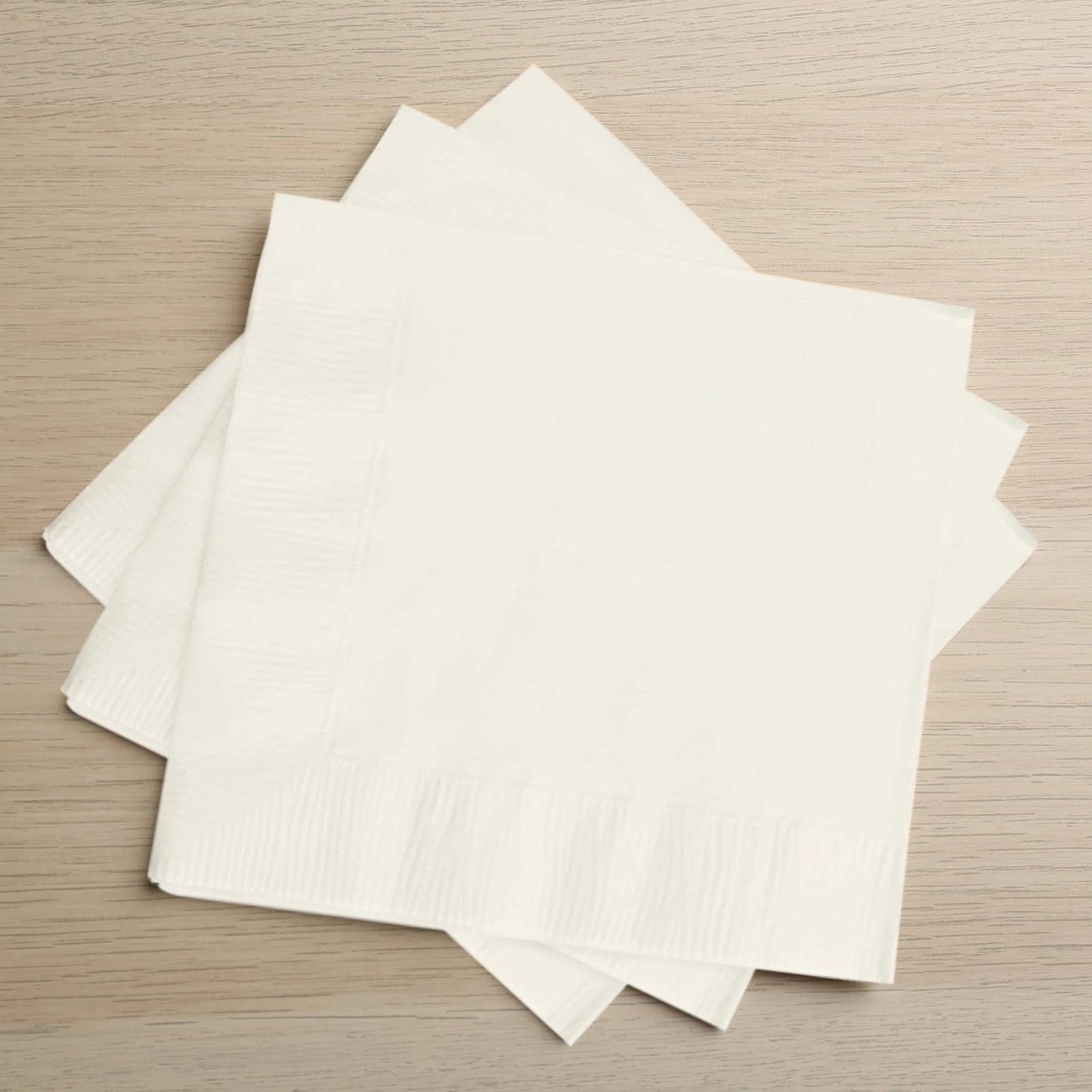 50 Soft 2 Ply Disposable Dinner Cocktail Paper Napkins