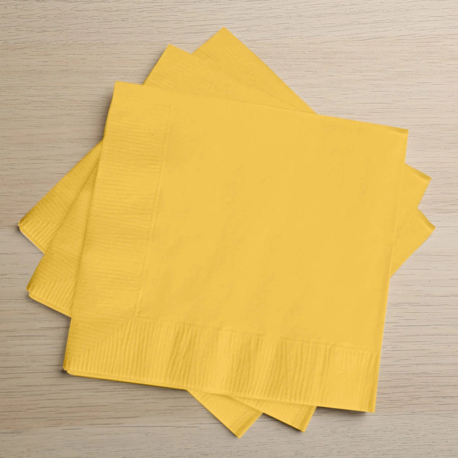 50 Soft 2 Ply Disposable Dinner Cocktail Paper Napkins