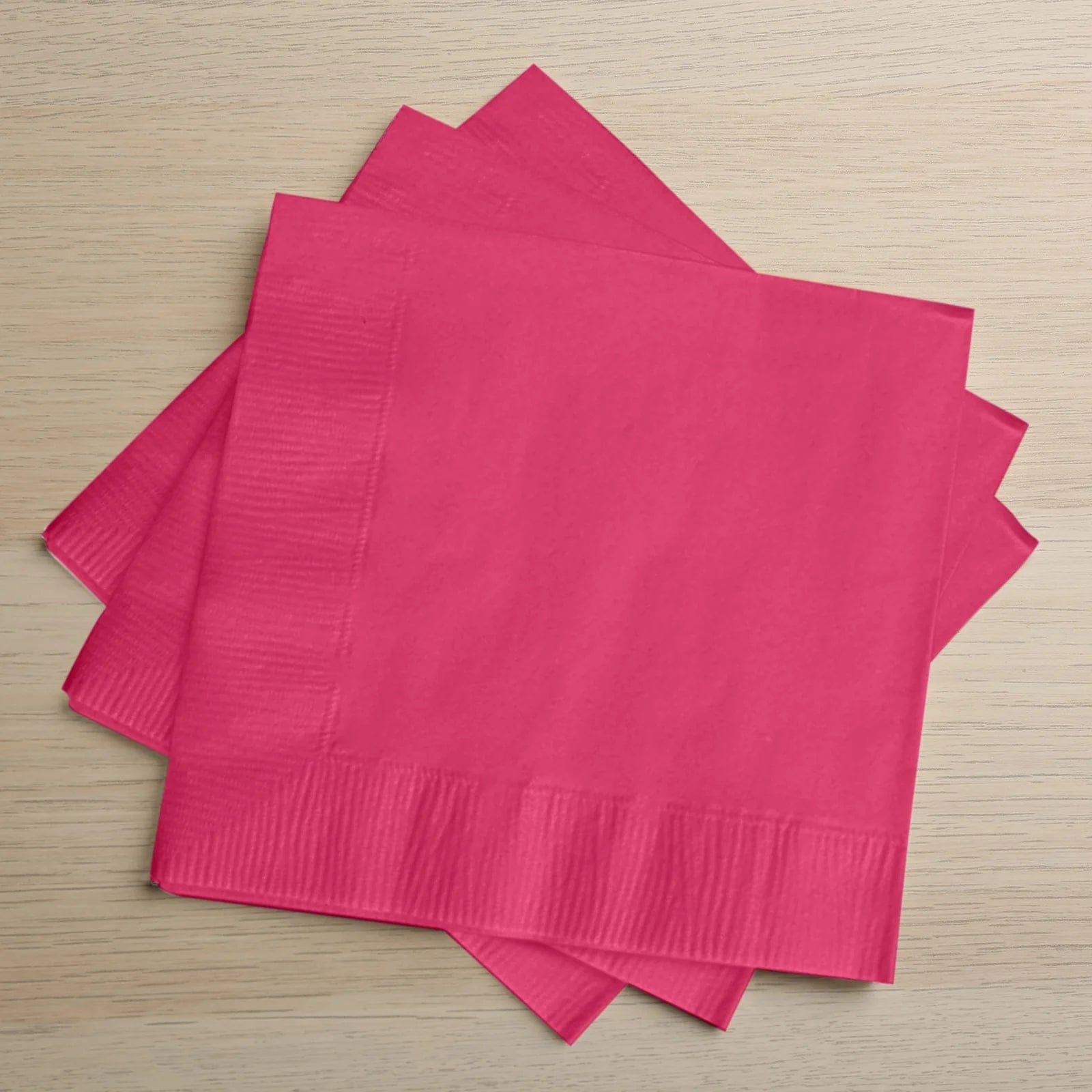 50 Soft 2 Ply Disposable Dinner Cocktail Paper Napkins