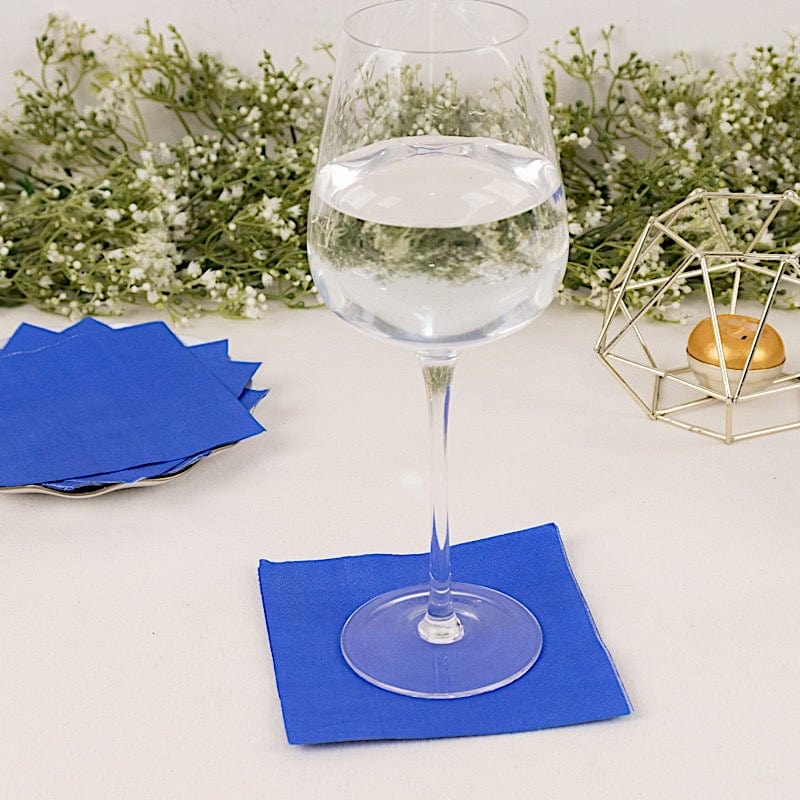 50 Soft 2 Ply Disposable Dinner Cocktail Paper Napkins