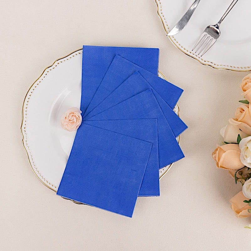 50 Soft 2 Ply Disposable Dinner Cocktail Paper Napkins