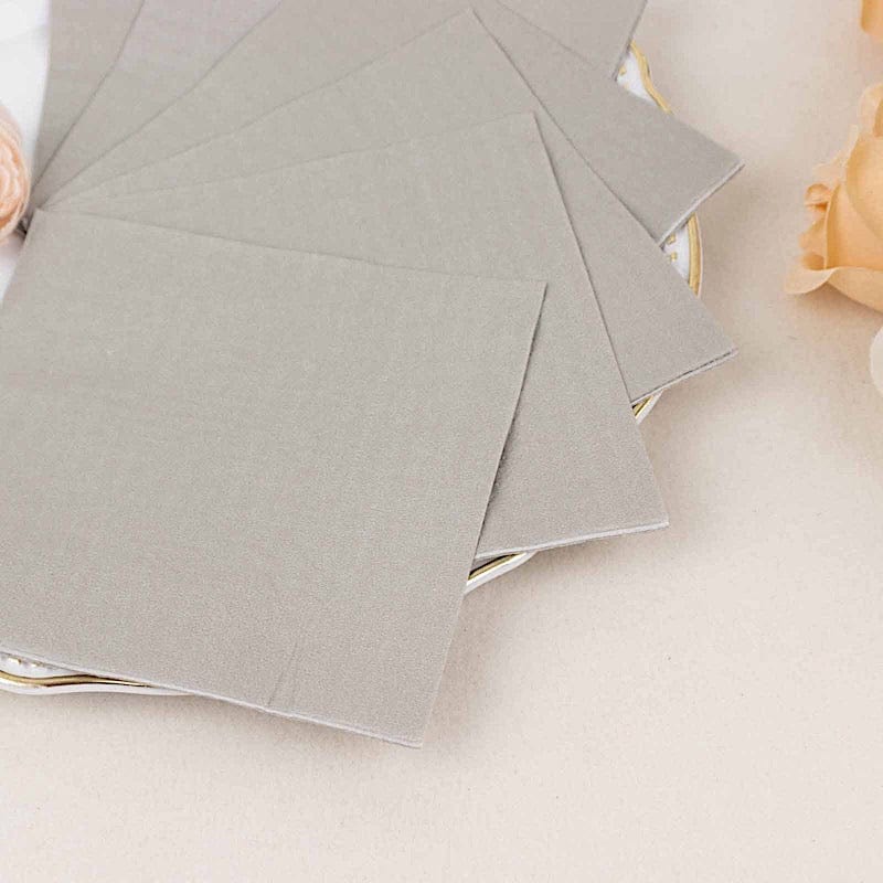 50 Soft 2 Ply Disposable Dinner Cocktail Paper Napkins