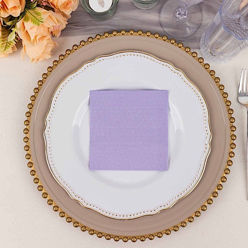 50 Soft 2 Ply Disposable Dinner Cocktail Paper Napkins