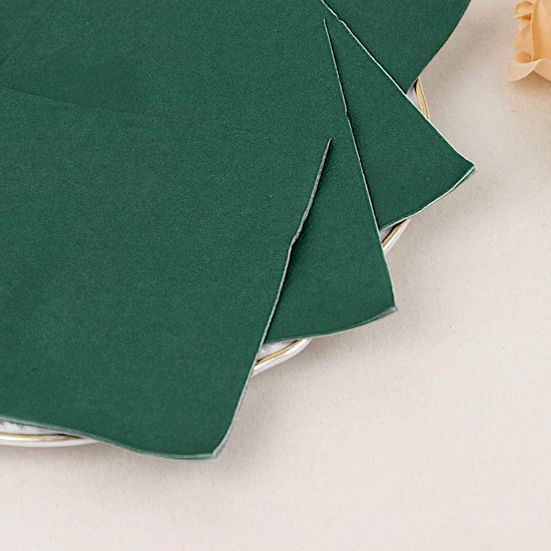 50 Soft 2 Ply Disposable Dinner Cocktail Paper Napkins