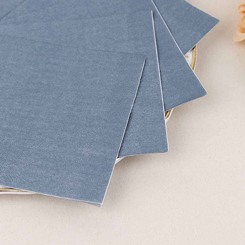 50 Soft 2 Ply Disposable Dinner Cocktail Paper Napkins