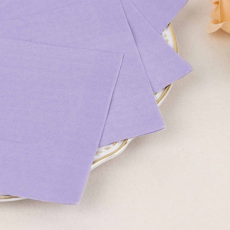 50 Soft 2 Ply Disposable Dinner Cocktail Paper Napkins