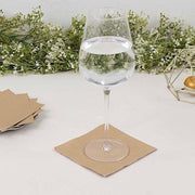 50 Soft 2 Ply Disposable Dinner Cocktail Paper Napkins