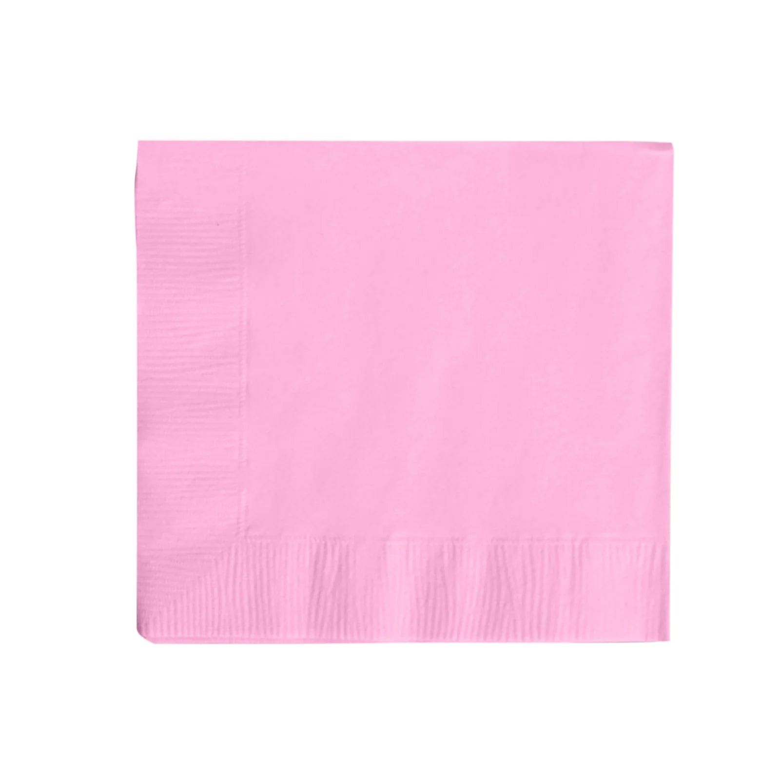 50 Soft 2 Ply Disposable Dinner Cocktail Paper Napkins NAP_BEV1_PINK