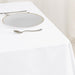 54" Cotton Blend Square Tablecloth for Weddings and Events