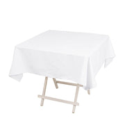 54" Cotton Blend Square Tablecloth for Weddings and Events