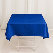 54" Cotton Blend Square Tablecloth for Weddings and Events