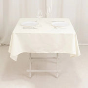 54" Cotton Blend Square Tablecloth for Weddings and Events