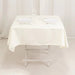 54" Cotton Blend Square Tablecloth for Weddings and Events