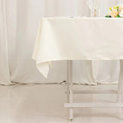 54" Cotton Blend Square Tablecloth for Weddings and Events
