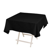 54" Cotton Blend Square Tablecloth for Weddings and Events