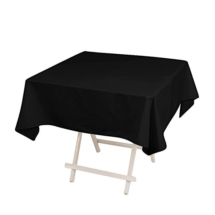 54" Cotton Blend Square Tablecloth for Weddings and Events