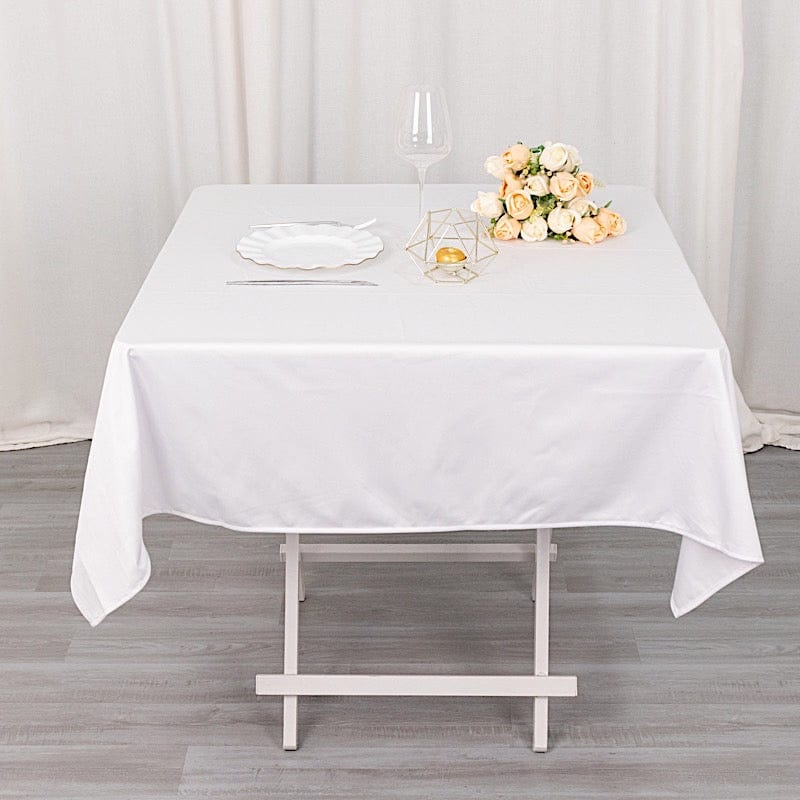 54" Premium Scuba Square Table Overlay