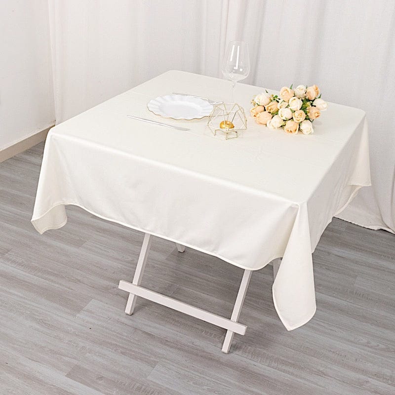 54" Premium Scuba Square Table Overlay