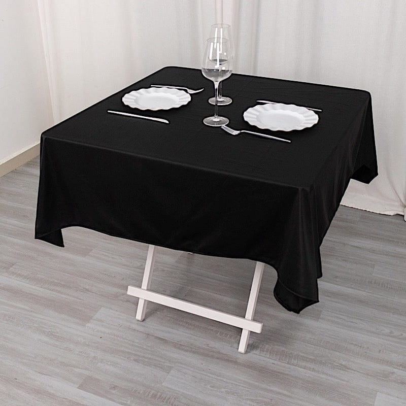 54" Premium Scuba Square Table Overlay