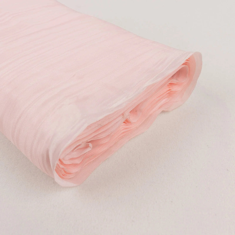 54" x 10 yards Accordion Crinkle Taffeta Fabric Bolt