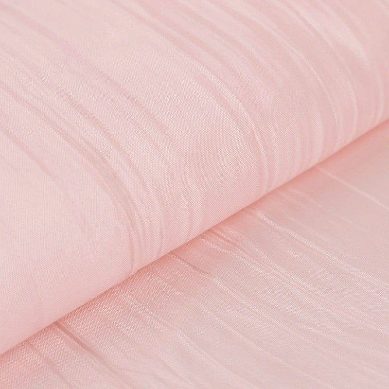 54" x 10 yards Accordion Crinkle Taffeta Fabric Bolt