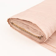 54" x 10 yards Accordion Crinkled Taffeta Fabric Bolt