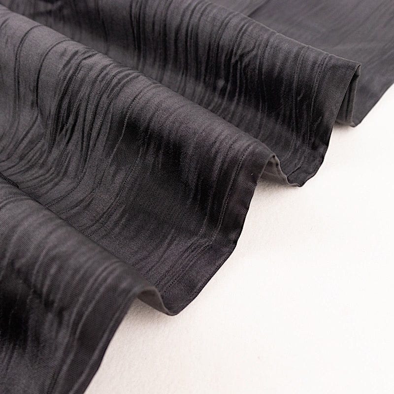 54" x 10 yards Accordion Crinkled Taffeta Fabric Bolt