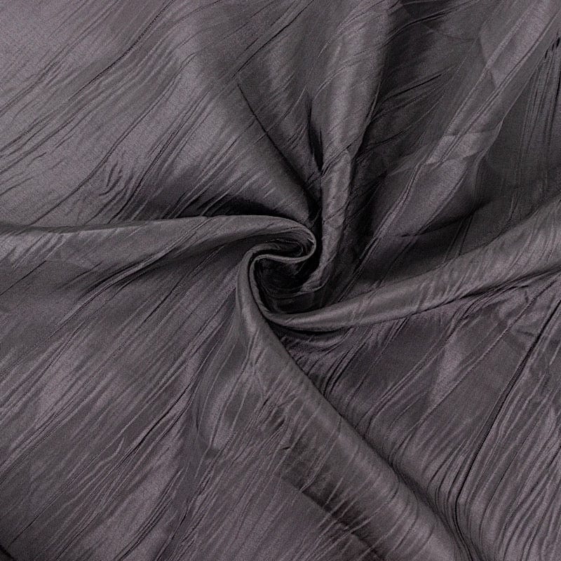 54" x 10 yards Accordion Crinkled Taffeta Fabric Bolt