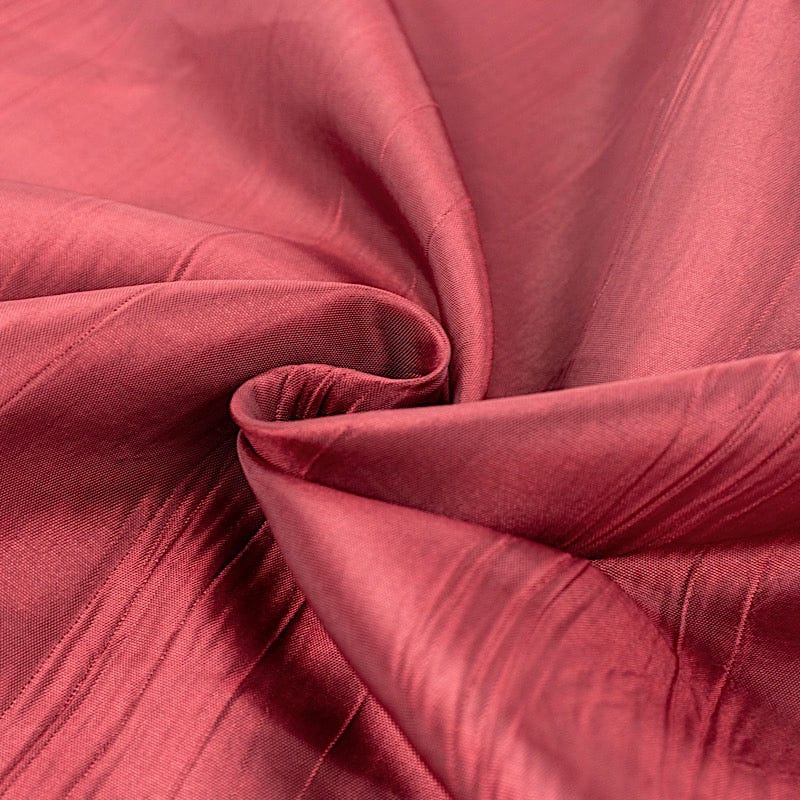 54" x 10 yards Accordion Crinkled Taffeta Fabric Bolt