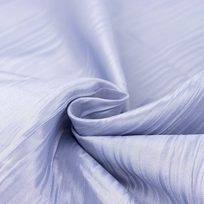 54" x 10 yards Accordion Crinkled Taffeta Fabric Bolt