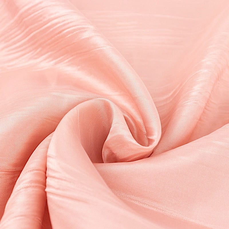 54" x 10 yards Accordion Crinkled Taffeta Fabric Bolt