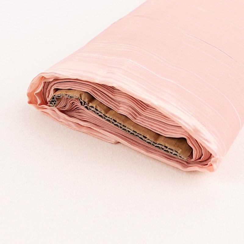 54" x 10 yards Accordion Crinkled Taffeta Fabric Bolt