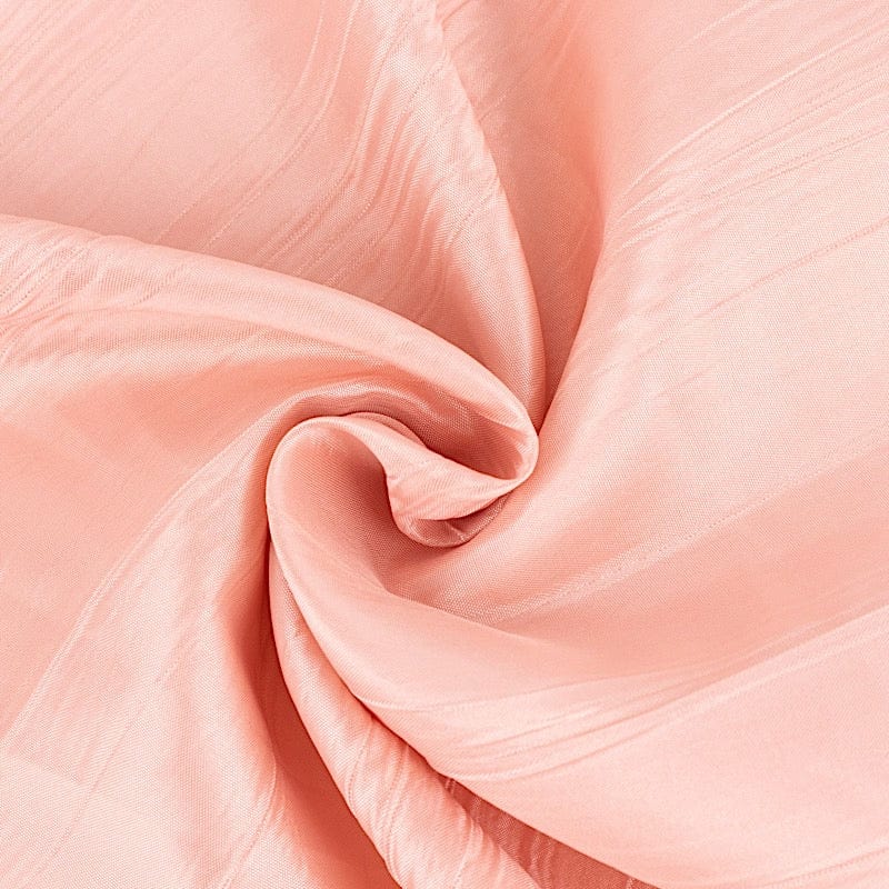 54" x 10 yards Accordion Crinkled Taffeta Fabric Bolt