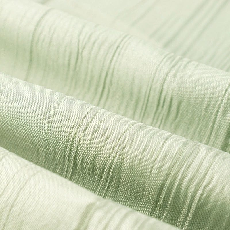 54" x 10 yards Accordion Crinkled Taffeta Fabric Bolt