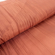 54" x 10 yards Accordion Crinkled Taffeta Fabric Bolt