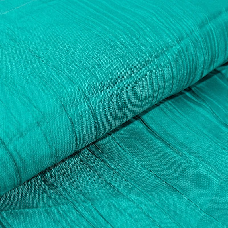 54" x 10 yards Accordion Crinkled Taffeta Fabric Bolt