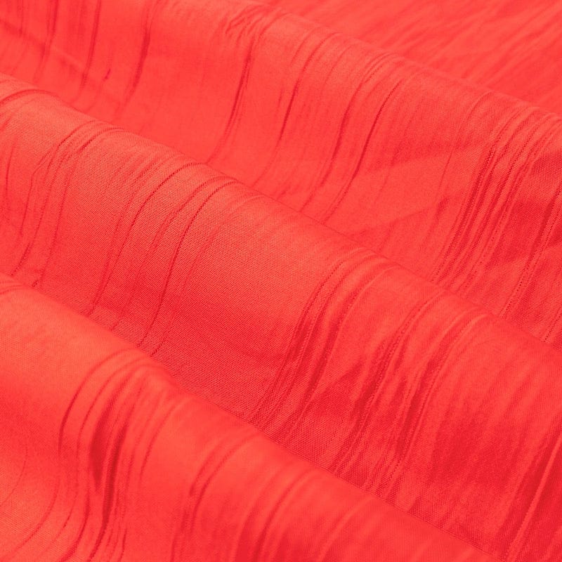 54" x 10 yards Accordion Crinkled Taffeta Fabric Bolt